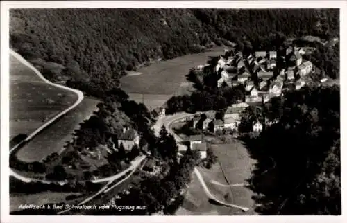 Ak Adolfseck Bad Schwalbach im Taunus, Adolfseck b. Bad Schwalbach vom Flugzeug aus