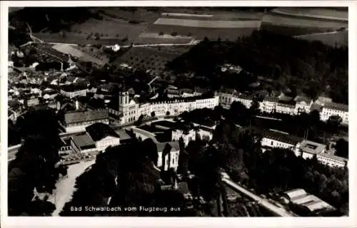 Ak Bad Schwalbach im Taunus, Bad Schwalbach vom Flugzeug aus