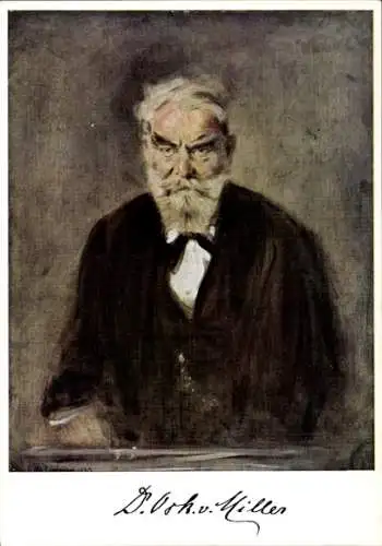 Maximum Ak Bauingenieur Oskar von Miller, Begründer des Deutschen Museums, Portrait