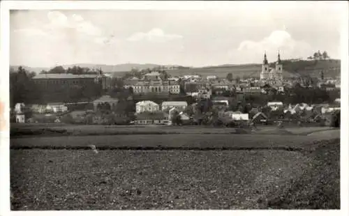 Ak Žamberk Senftenberg Region Pardubice, Gesamtansicht