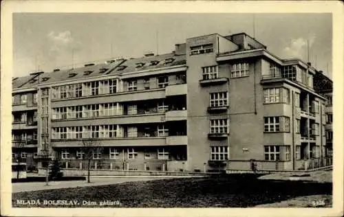 Ak Mladá Boleslav Jungbunzlau Mittelböhmen, Blick auf das Krankenhaus in Mlada Boleslav