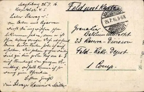 Ak Magdeburg an der Elbe, Herrenkrug