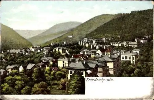 Ak Friedrichroda im Thüringer Wald, Blick auf Stadt