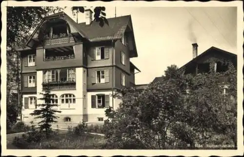 Ak Oberstdorf im Oberallgäu, Beamten Erholungsheim Hubertushaus