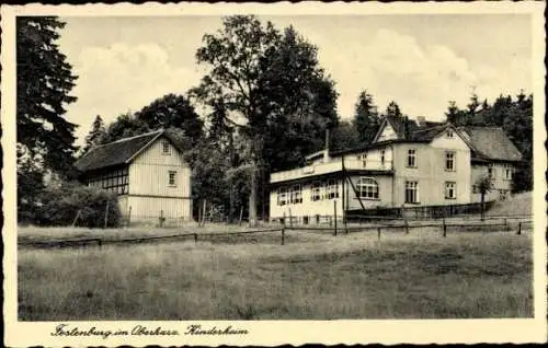 Ak Festenburg Altenau Schulenberg Clausthal Zellerfeld im Oberharz, Kinderheim