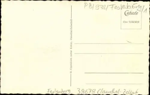 Ak Festenburg Altenau Schulenberg Clausthal Zellerfeld im Oberharz, Kinderheim