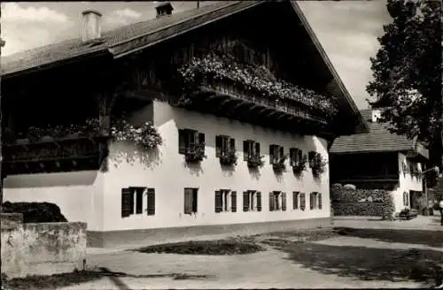 Ak Schwangau im Ostallgäu, Haus Josef Helmer