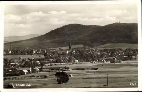 Ak Löbau in Sachsen, Gesamtansicht