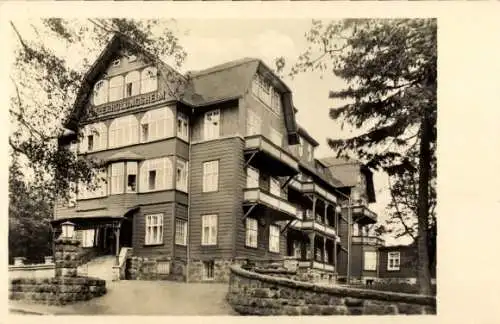 Ak Oberhof im Thüringer Wald, Blick auf das VDK Erholungsheim