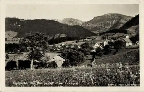 Ak Steibis Oberstaufen im schwäbischen Kreis Oberallgäu, Hochgrat, Teilansicht