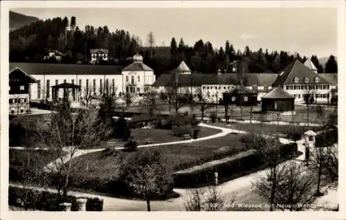 Ak Bad Wiessee, Ort mit neuer Wandelhalle, 1935