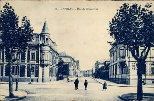 Ak Landau in der Pfalz, Kaiserstraße