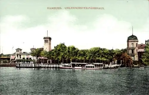 Ak Hamburg Nord Uhlenhorst, Uhlenhorster Fährhaus