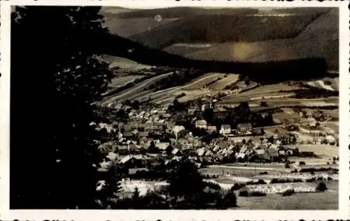 Ak Möhrenbach Ilmenau in Thüringen, Gesamtansicht