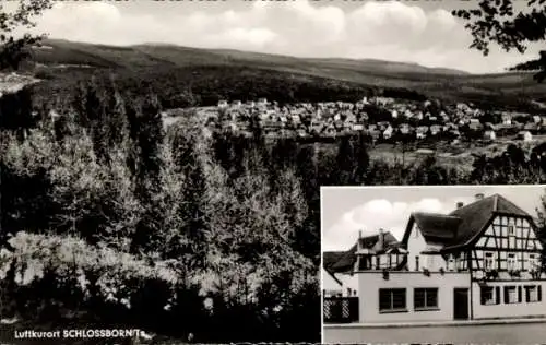 Ak Schloßborn Taunus, Gasthaus Frankenbach