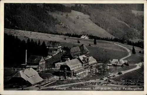 Ak Feldberg im Schwarzwald, Hotel Feldbergerhof, Panorama