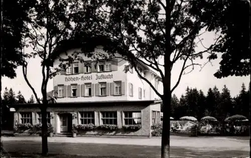 Ak Zuflucht Bad Peterstal Griesbach im Schwarzwald, Schmelzles Höhenhotel, Inh. Schmelzle u. Ott