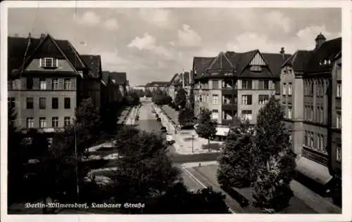 Ak Berlin Wilmersdorf, Landauer Straße