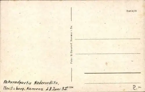 Ak Kamenz Sachsen, Herrenbüschel