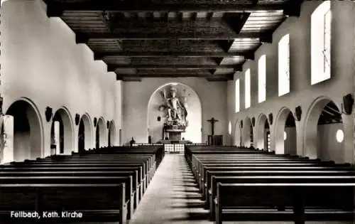 Ak Fellbach in Württemberg, Katholische Kirche