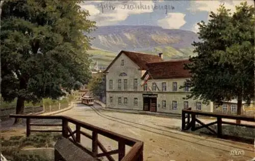 Ak Löbstedt Jena in Thüringen, Gasthof zu den 2 Linden