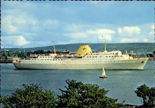 Ak Fährschiff MS Kronprinz Harald, Oslo Kiel