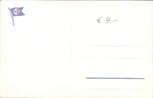 Künstler Ak Stöwer, Willy, Dampfer SS President Roosevelt, United States Lines, USL