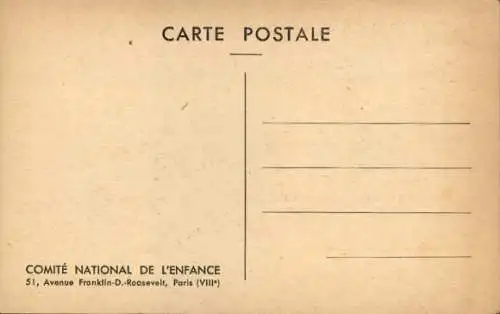 Künstler Ak Lesourt, Comite National de l'Enfance, Perrette et le pot au lait