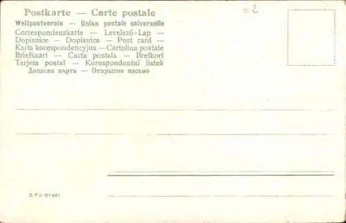 Künstler Ak Raven, Phil, A Step Father, niederländische Trachten