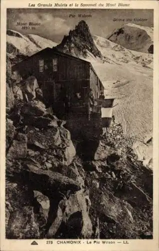 Ak Chamonix Mont Blanc Haute Savoie, Pic Wilson, Dome du Gouter