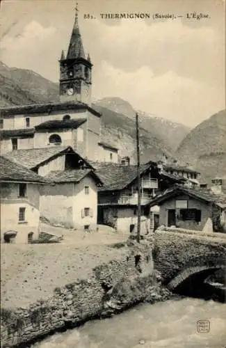 Ak Termignon Savoie, Eglise