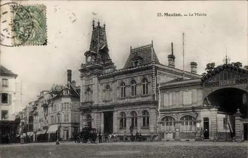 Ak Meulan en Yvelines, La Mairie