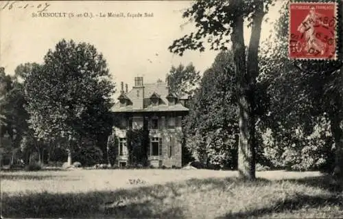 Ak Saint Arnoult en Yvelines, Mesnil, facade Sud