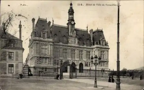 Ak Versailles Yvelines, Rathaus