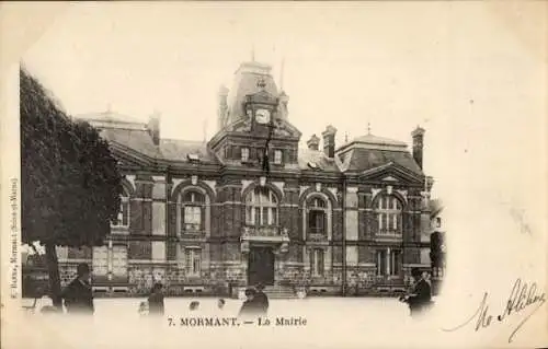 Ak Mormant Seine et Marne, Rathaus