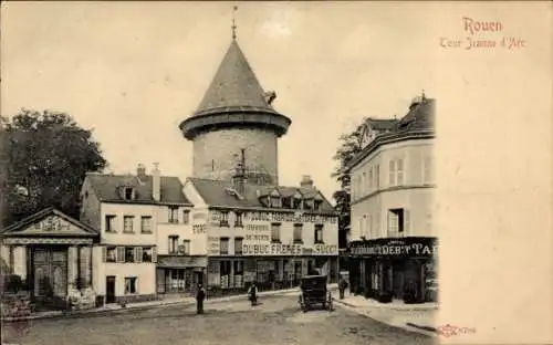 Ak Rouen Seine Maritime,  Tour Jeanne d'Arc