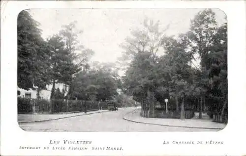 Ak Saint Mandé Val de Marne, Les Violettes, Internat du Lycee Fenelon, Chausee de l'Etang