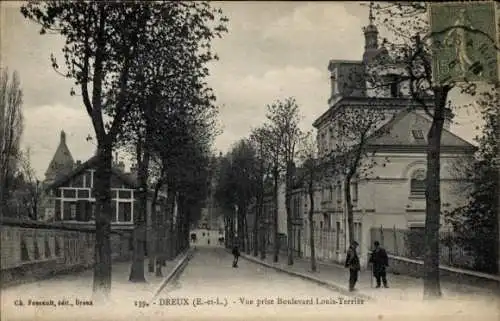 Ak Dreux Eure et Loir, Blick auf den Boulevard Louis-Terrier