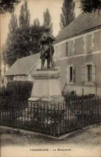 Ak Fossemagne Dordogne, Denkmal