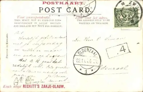 Ak Chingford Waltham Forest London England, alte Kirche