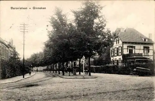 Ak Ginneken Breda Nordbrabant Niederlande, Baronielaan