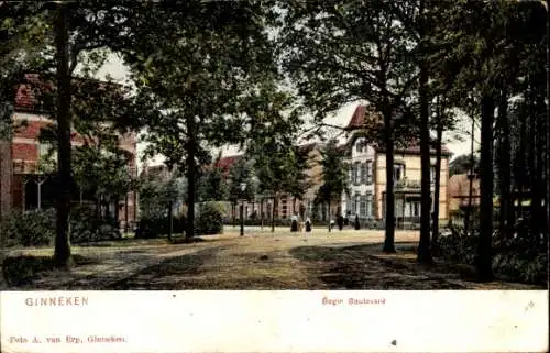 Ak Ginneken Breda Nordbrabant Niederlande, Begin Boulevard