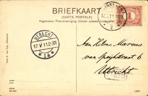 Ak Ginneken Breda Nordbrabant Niederlande, Baronielaan