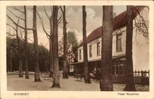 Ak Ginneken Breda Nordbrabant Niederlande, Hotel Boschhek