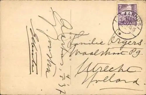 Ak Århus Aarhus Dänemark, Theater