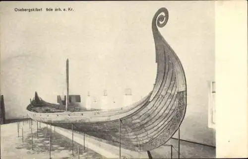 Ak Norwegen, Oseberg-Schiff