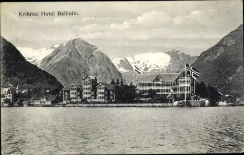 Ak Norwegen, Kviknes Hotel Balholm