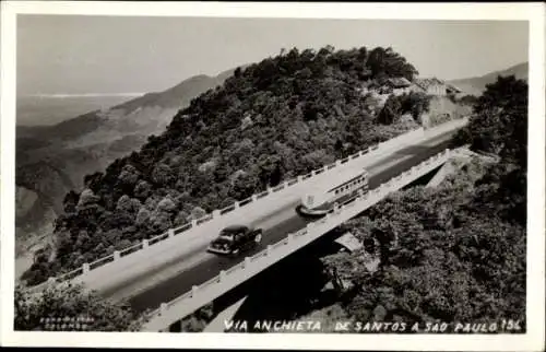 Ak Santos Brasilien, Via Anchieta