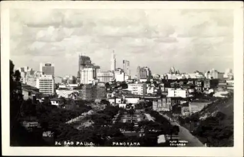 Ak São Paulo Brasilien, Panorama