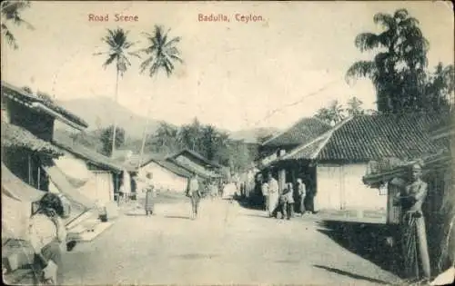 Ak Badulla Sri Lanka, Road Scene